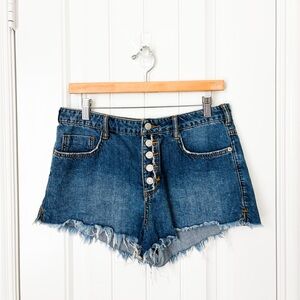 Pilcro Button Fly Shorts Size 28